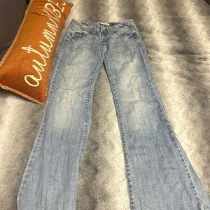 Aeropostale size 00 regular light wash  jeans